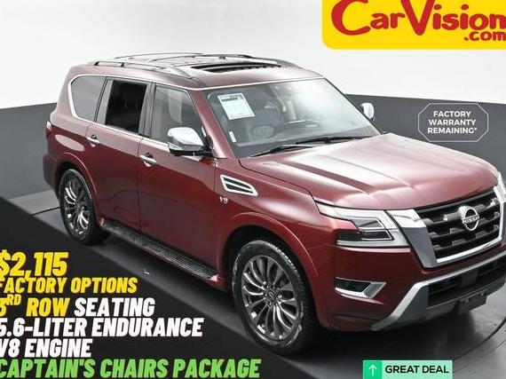 NISSAN ARMADA 2021 JN8AY2DA3M9373468 image