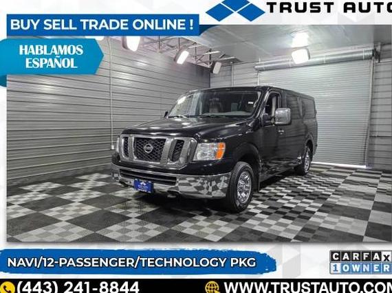 NISSAN NV 2017 5BZAF0AA3HN851153 image