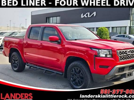 NISSAN FRONTIER 2023 1N6ED1EKXPN650488 image