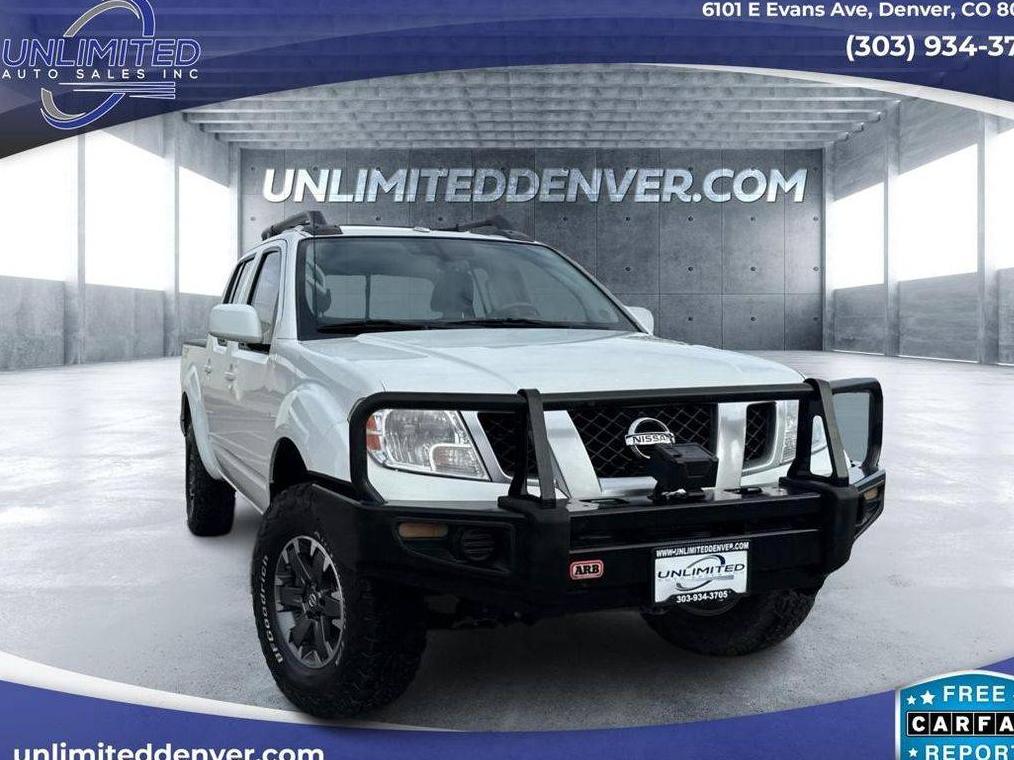 NISSAN FRONTIER 2017 1N6DD0EV4HN751060 image