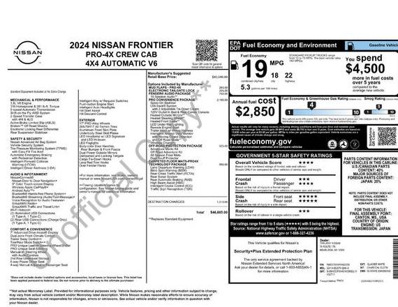 NISSAN FRONTIER 2024 1N6ED1EK4RN652076 image