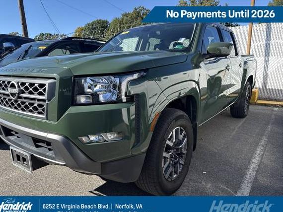 NISSAN FRONTIER 2022 1N6ED1EJ6NN626175 image