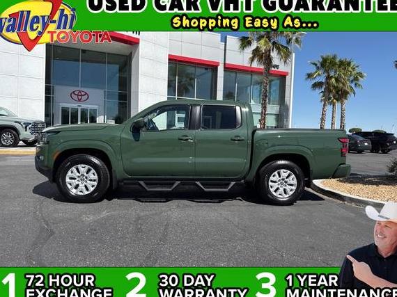 NISSAN FRONTIER 2022 1N6ED1EJ3NN662261 image