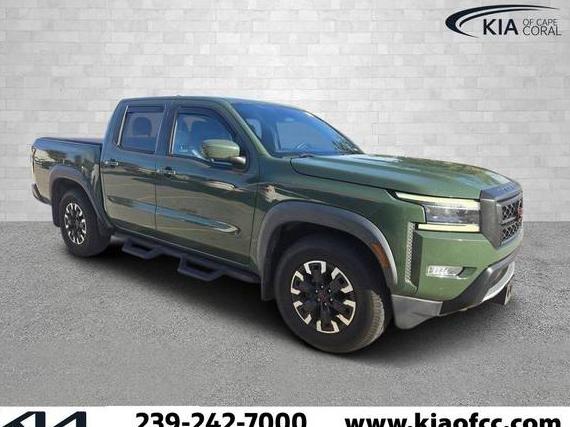 NISSAN FRONTIER 2022 1N6ED1EJ3NN628059 image