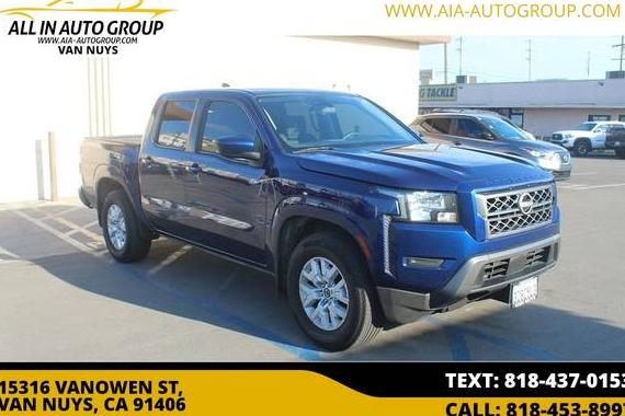 NISSAN FRONTIER 2022 1N6ED1EJ7NN651943 image