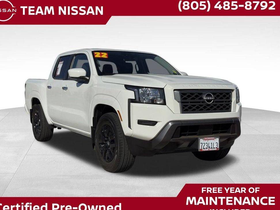 NISSAN FRONTIER 2022 1N6ED1EJ2NN658380 image