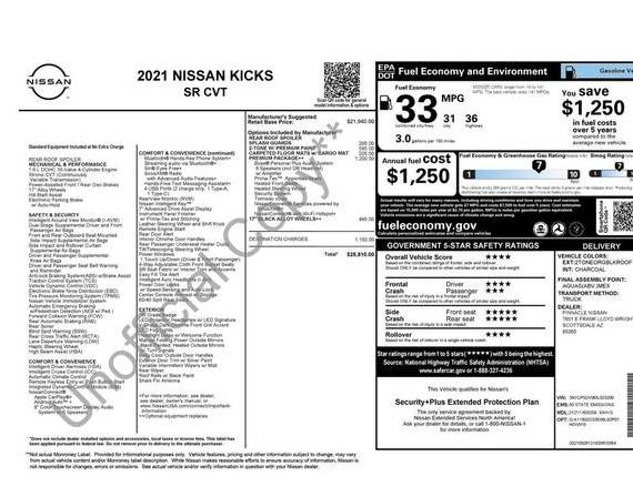 NISSAN KICKS 2021 3N1CP5DV9ML503209 image