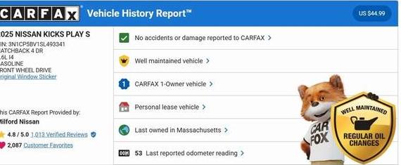 NISSAN KICKS 2025 3N1CP5BV1SL493341 image