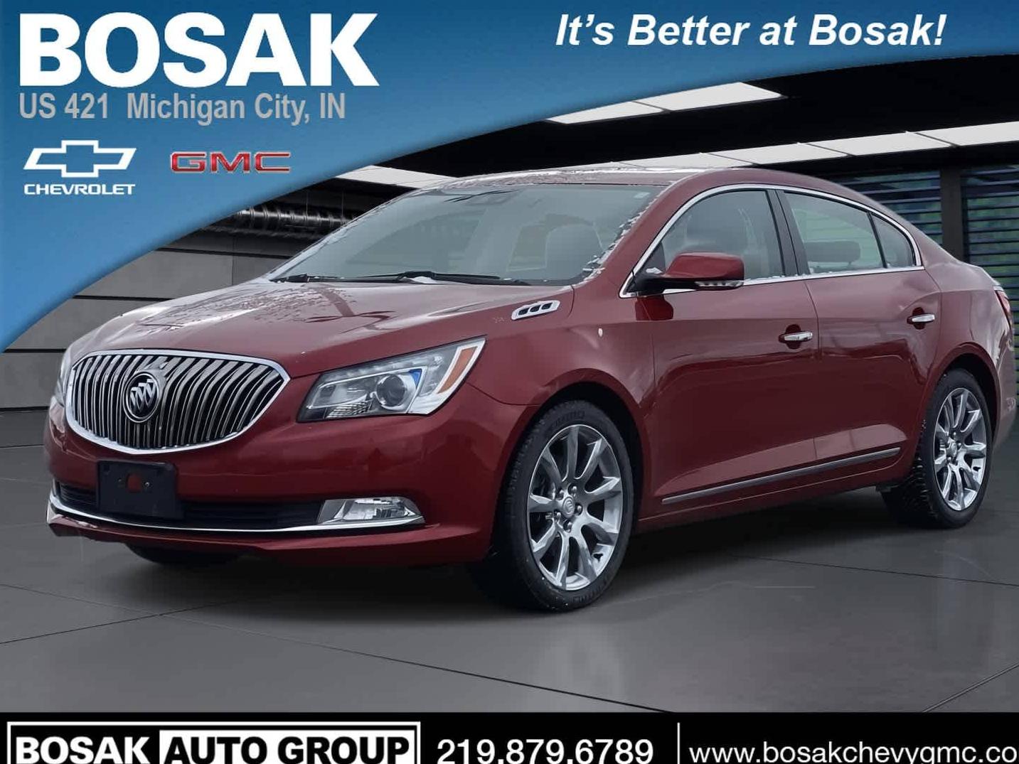 BUICK LACROSSE 2014 1G4GB5G38EF208312 image