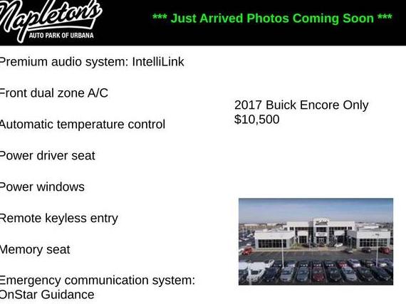 BUICK ENCORE 2017 KL4CJGSB0HB001984 image