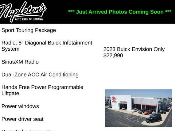 BUICK ENVISION 2023 LRBAZLR42PD067461 image