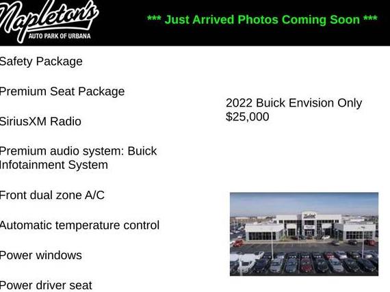 BUICK ENVISION 2022 LRBFZNR48ND015458 image
