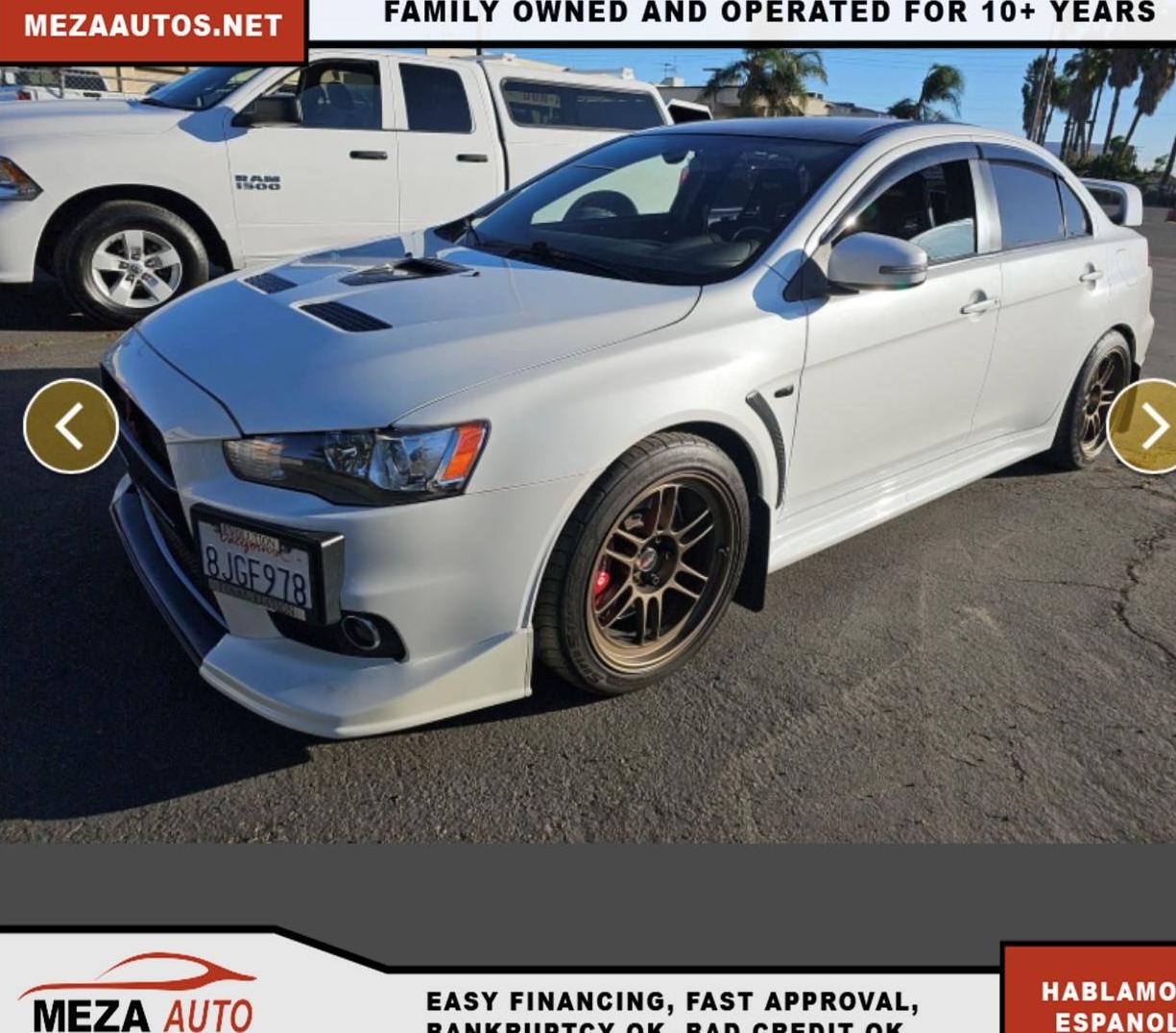 MITSUBISHI LANCER 2015 JA32W7FV4FU029021 image