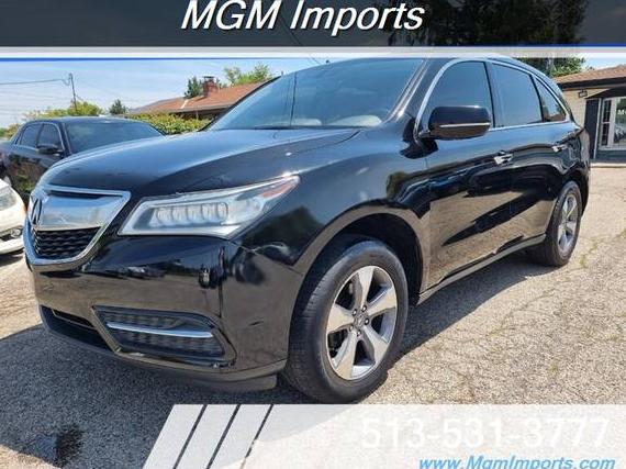 ACURA MDX 2016 5FRYD4H2XGB013532 image