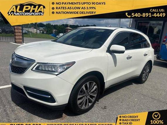 ACURA MDX 2016 5FRYD4H47GB044660 image