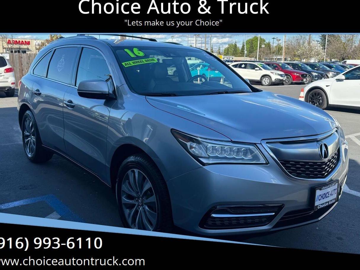 ACURA MDX 2016 5FRYD4H40GB040028 image