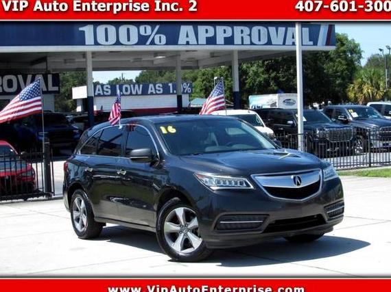ACURA MDX 2016 5FRYD3H26GB009665 image
