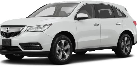 ACURA MDX 2016 5FRYD3H28GB019405 image
