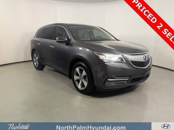 ACURA MDX 2016 5FRYD3H29GB019977 image