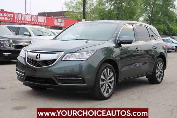 ACURA MDX 2016 5FRYD4H41GB014392 image