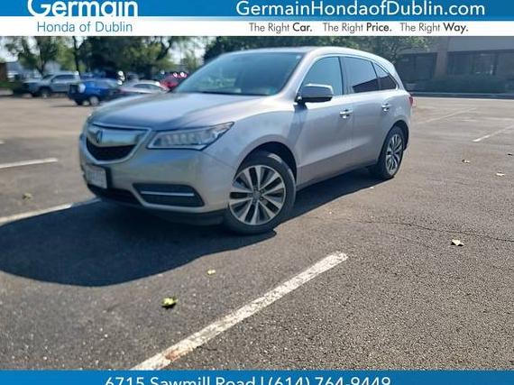 ACURA MDX 2016 5FRYD4H6XGB036649 image