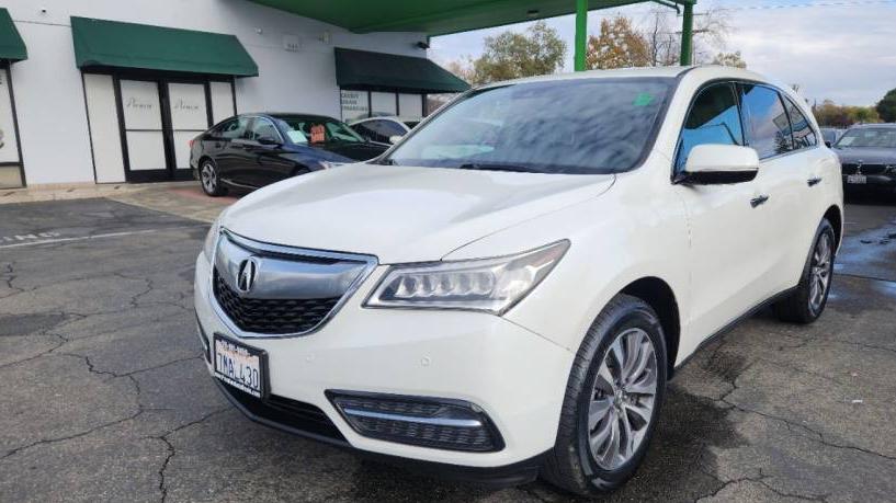 ACURA MDX 2016 5FRYD4H44GB020509 image