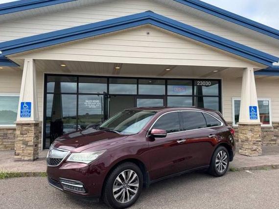 ACURA MDX 2016 5FRYD4H48GB001767 image