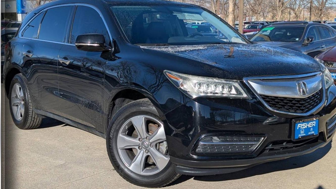 ACURA MDX 2016 5FRYD3H22GB016564 image