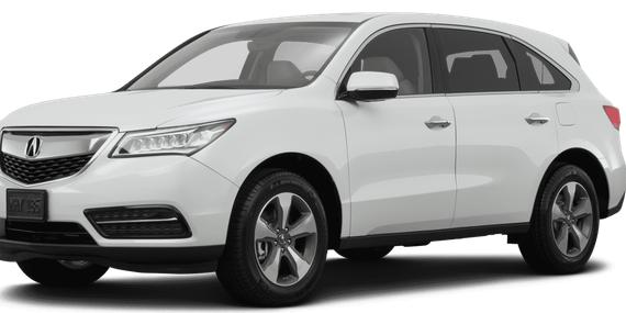 ACURA MDX 2016 5FRYD3H44GB009813 image