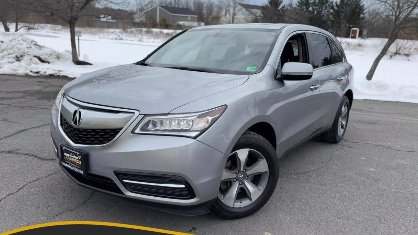 ACURA MDX 2016 5FRYD4H24GB037390 image