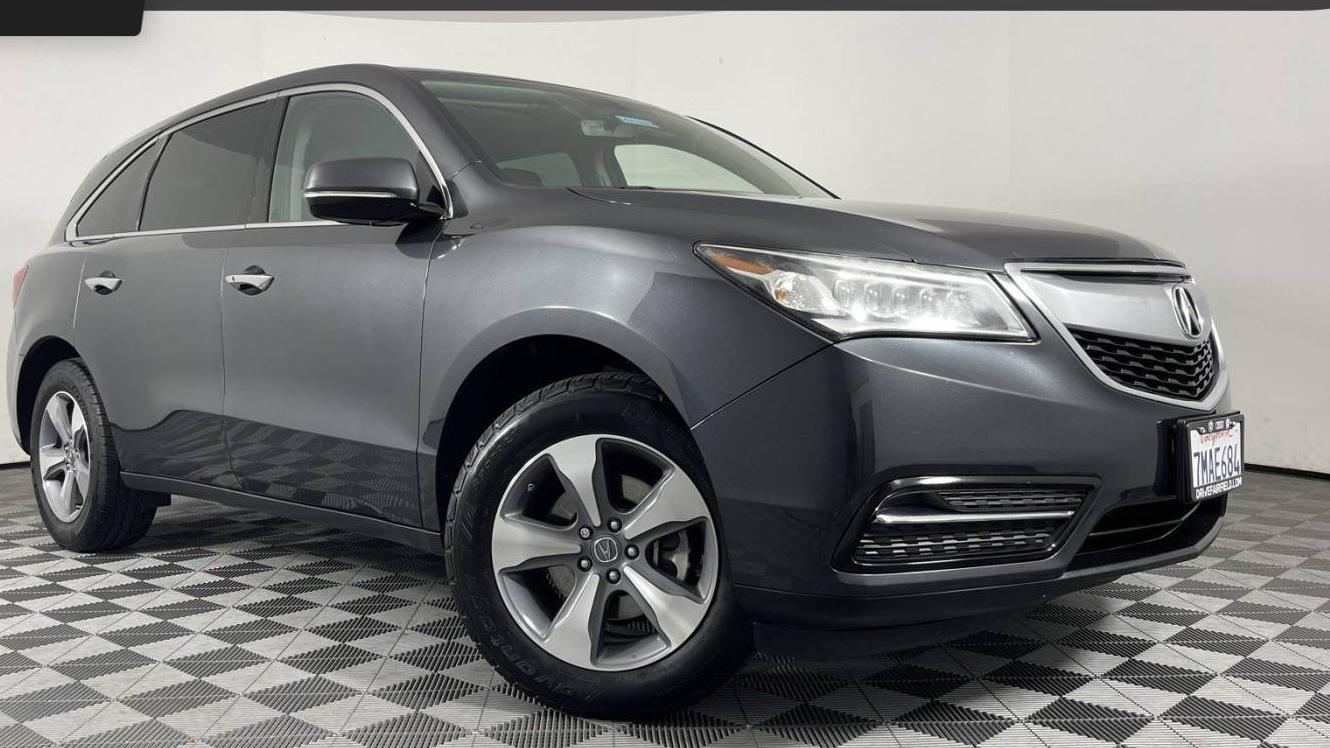 ACURA MDX 2016 5FRYD3H24GB006733 image