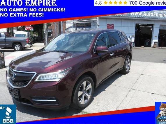ACURA MDX 2016 5FRYD4H21GB016576 image