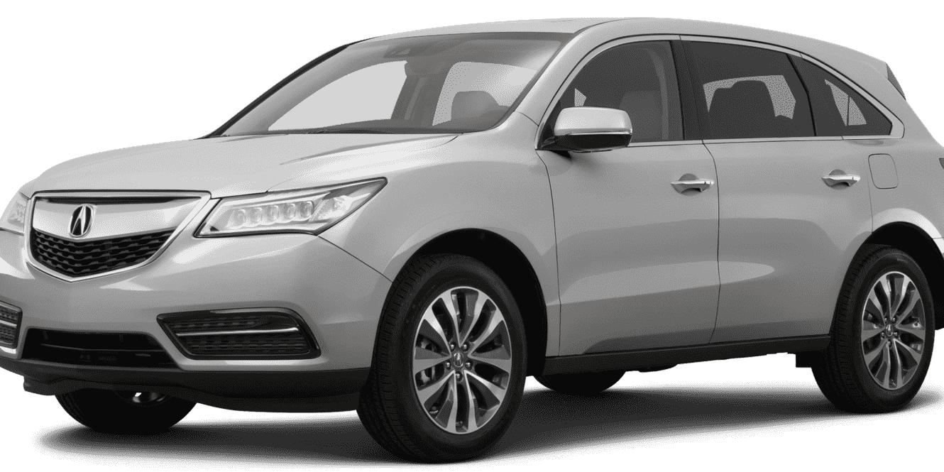 ACURA MDX 2016 5FRYD4H49GB056471 image