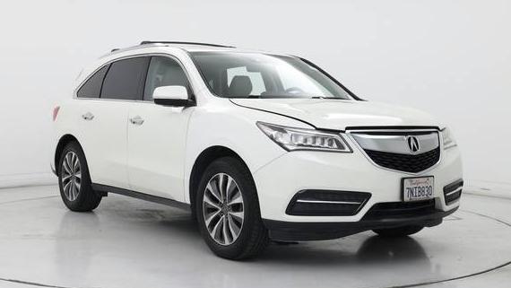 ACURA MDX 2016 5FRYD3H43GB008250 image