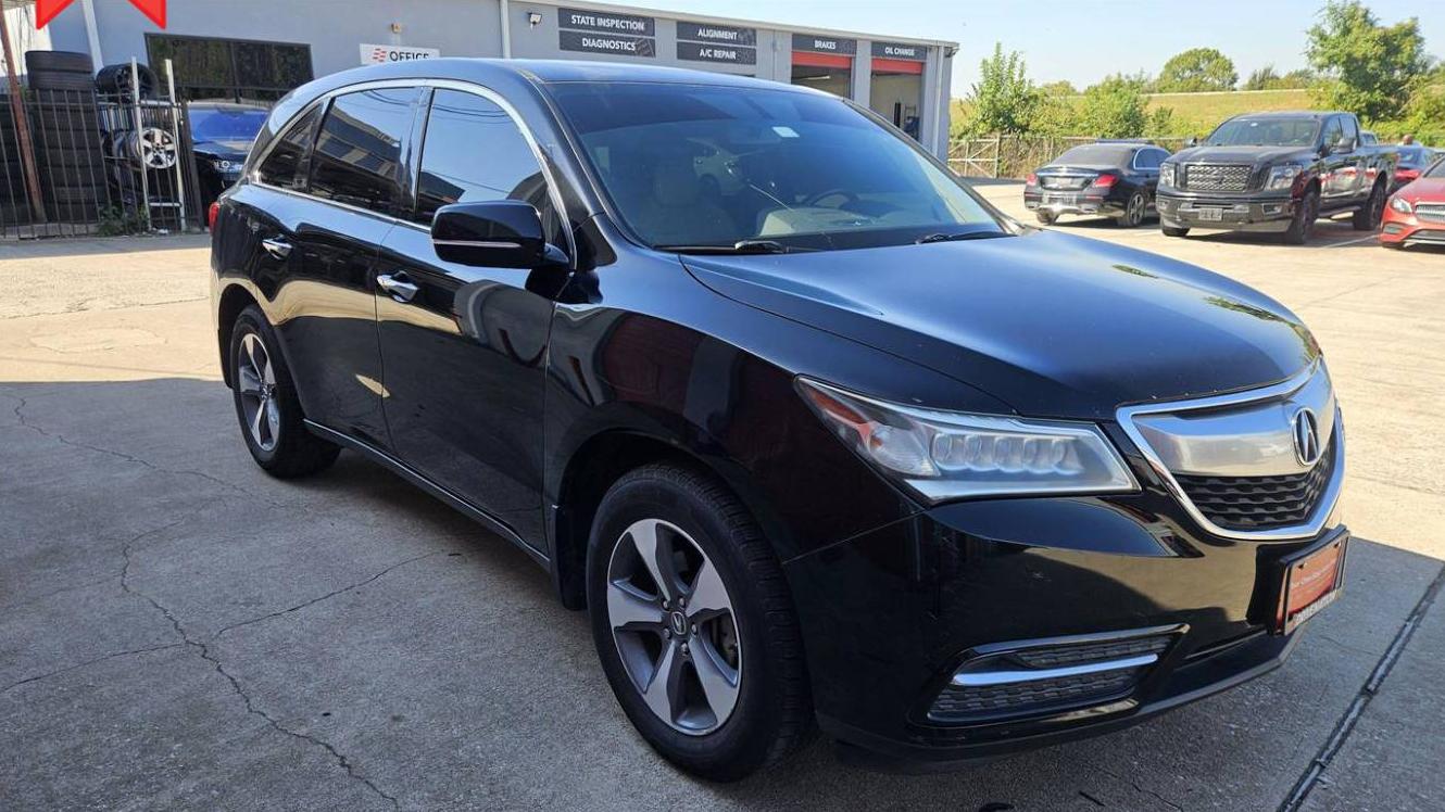 ACURA MDX 2016 5FRYD3H21GB008603 image