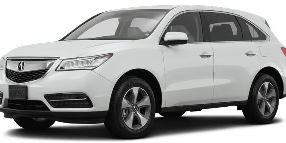 ACURA MDX 2016 5FRYD3H42GB017876 image
