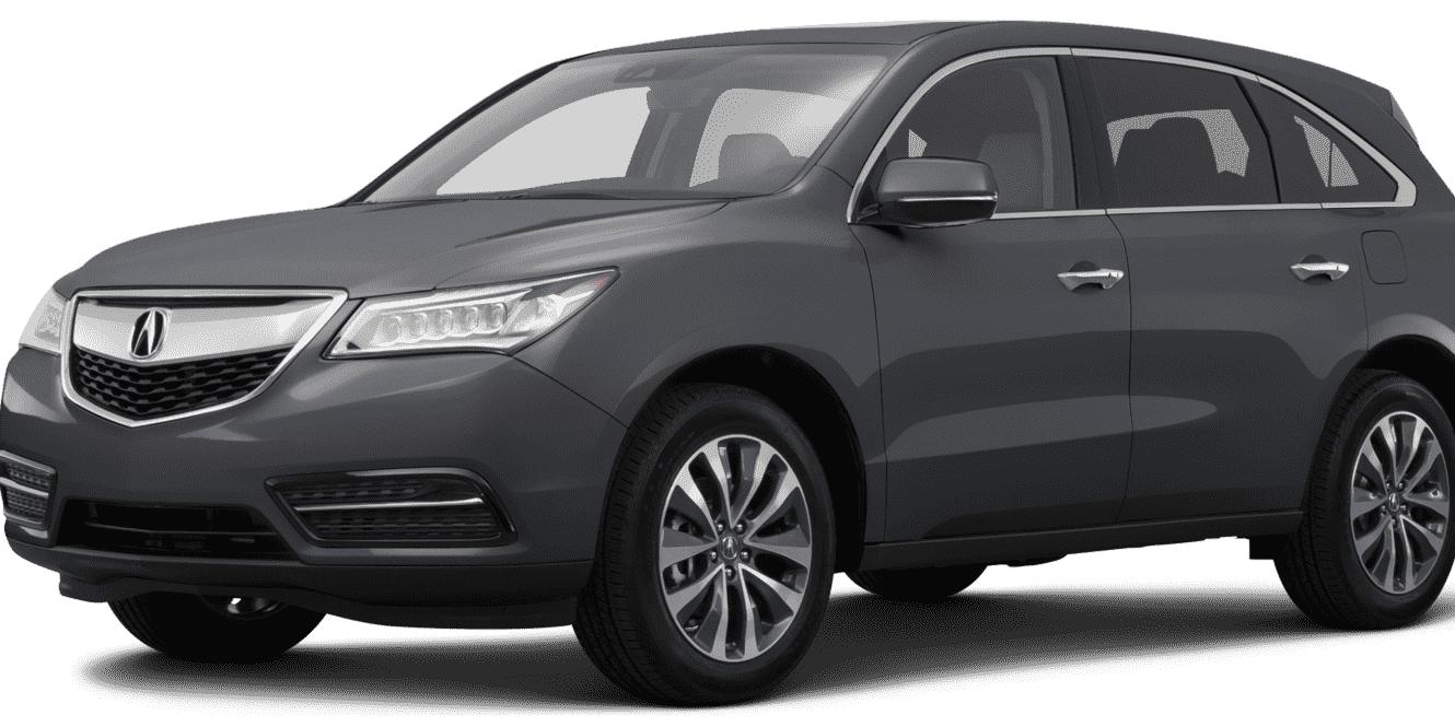 ACURA MDX 2016 5FRYD4H44GB058001 image