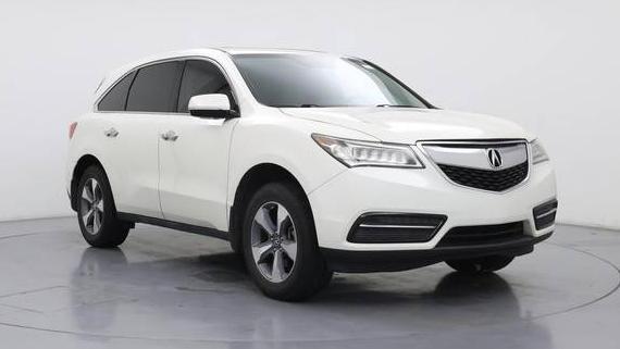 ACURA MDX 2016 5FRYD3H24GB018378 image