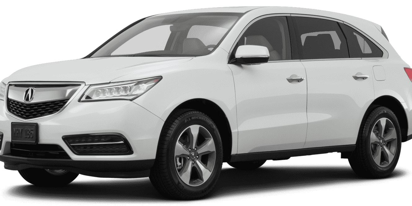 ACURA MDX 2016 5FRYD3H27GB005396 image