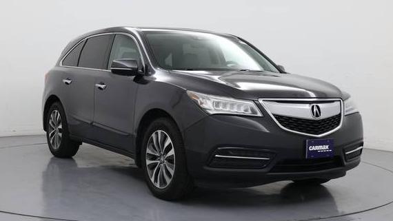 ACURA MDX 2016 5FRYD4H4XGB050355 image