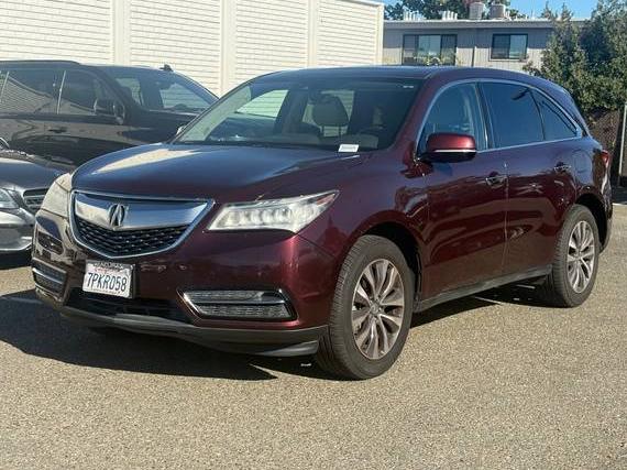 ACURA MDX 2016 5FRYD4H42GB034800 image