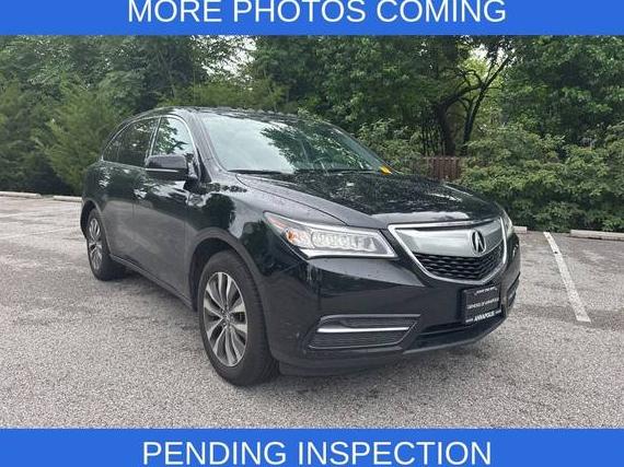 ACURA MDX 2016 5FRYD4H40GB060313 image