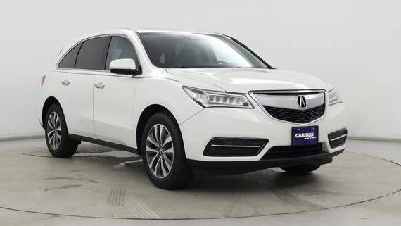 ACURA MDX 2016 5FRYD4H4XGB014908 image