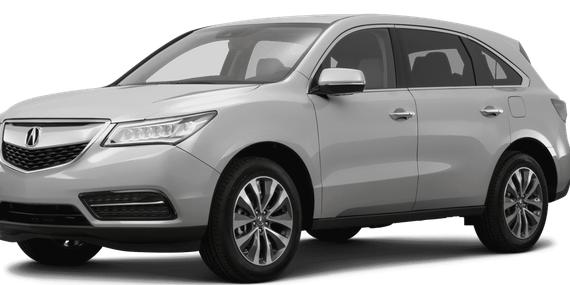 ACURA MDX 2016 5FRYD4H40GB014884 image