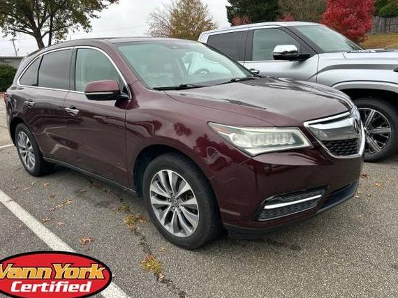 ACURA MDX 2016 5FRYD3H4XGB014904 image