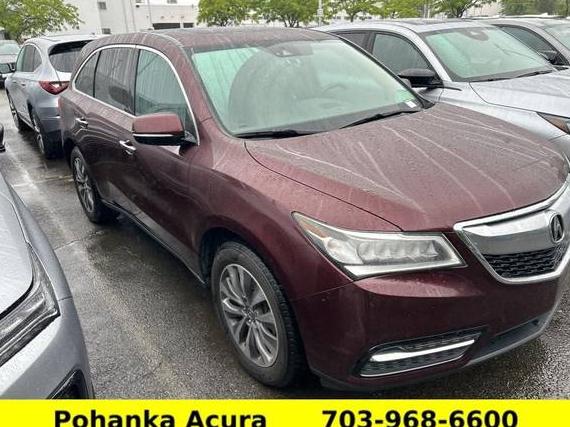 ACURA MDX 2016 5FRYD4H46GB026876 image