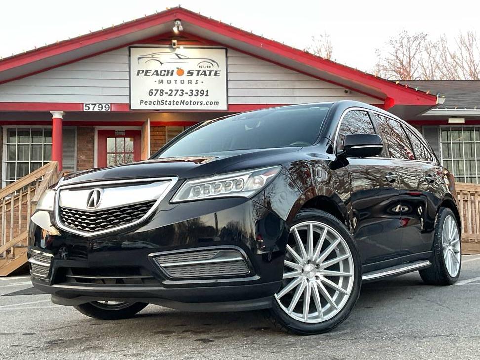 ACURA MDX 2016 5FRYD3H4XGB004356 image