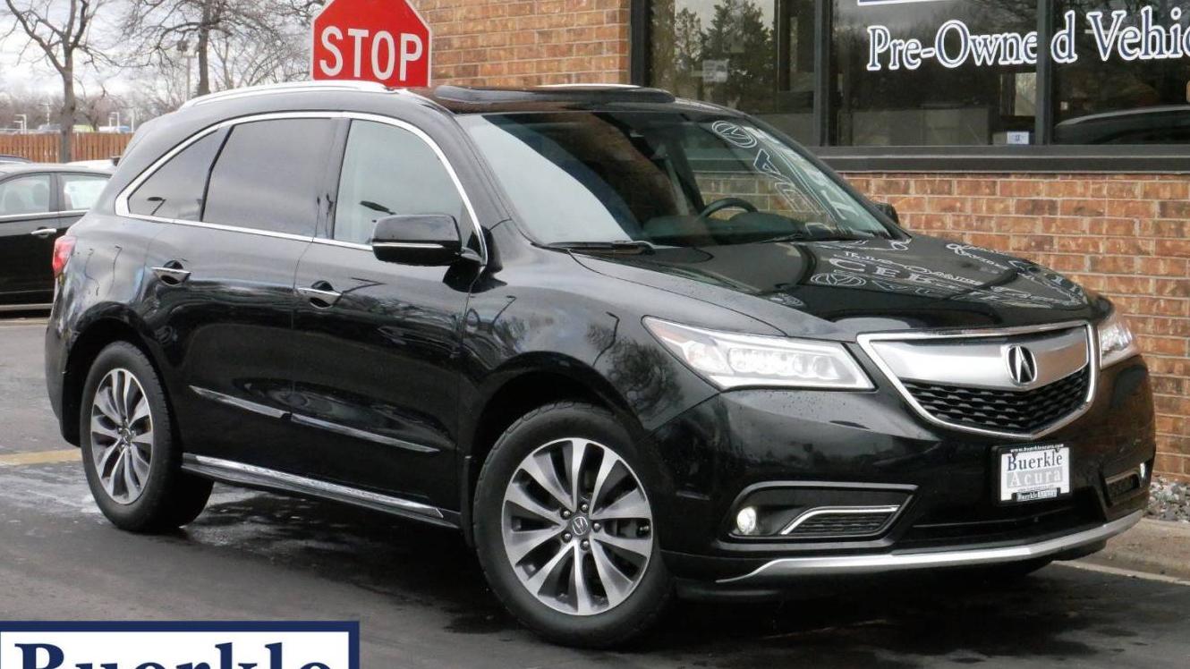 ACURA MDX 2016 5FRYD4H40GB017946 image