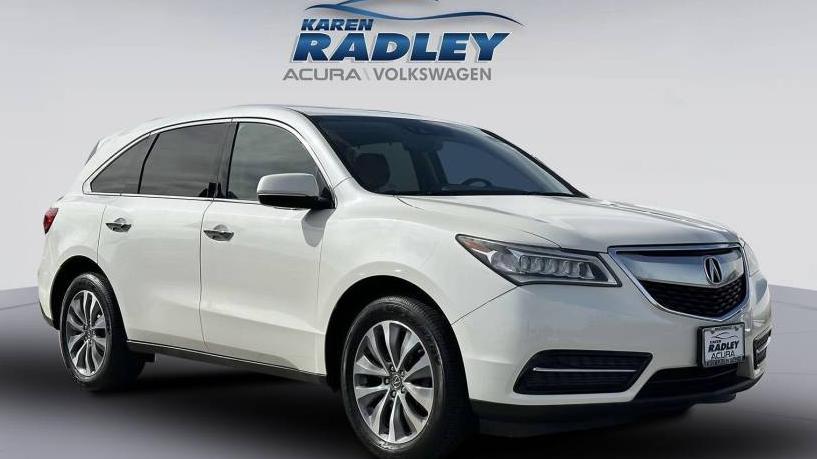 ACURA MDX 2016 5FRYD4H66GB035725 image