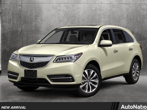ACURA MDX 2016 5FRYD4H44GB006495 image